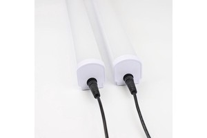 New Design 230v Tri-Proof Waterproof Celling Light 4FT 5FT Slim 900mm 150cm 25W 40W 60W IP65 Led Garage Linear Batten Light