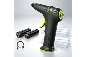 Professional Cordless Hot Melt Glue Gun Rechargeable Battery Powered Glue Gun With Fast Heating And Anti-Drip Nozzle