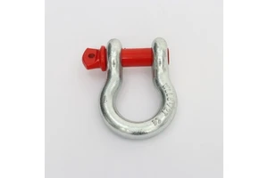 US Type Forged G209 Screw Pin Anchor Shackle Heavy Duty Carbon Steel Bow Shackle with Safety Bolt Pin