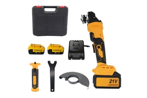 Industrial Angle Grinder 125mm Portable Brushless Motor Factory Price Metal Polish Finish 21V Cordless Angle Grinder Power Tools