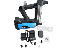 Xiongshan Industrial Grade Framing Nail Gun Set Electric Battery-Powered Dual Battery Fast Charging 15-40mm Nail Length 1 Year