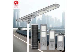 500W Solar Powered LED Street Light Waterproof IP65 Outdoor High Brightness Integrated Commercial Solar Street Lighting