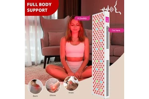 Upgraded System Hassle-Free Use 9 Wavelengths Smart Touch Control Movable Stand 4500W Red Light Therapy Panel