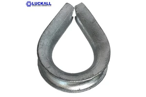 Metric Plastic Thimble Sleeve Steel Wire Rope Thimble for Rigging 10mm