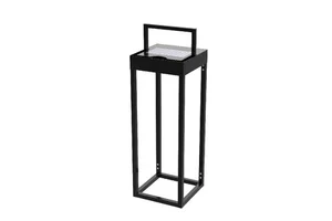 Modern Solar Power LED Lamp Portable 4W Solar Lantern Lights Indoor&Outdoor Decorative Patio Garden Floor Table Lamps USA