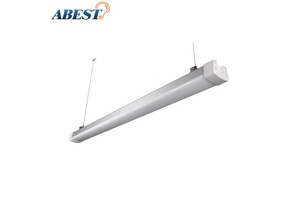 Led Tri-proof Light Ip65 Waterproof vapor Tight Industrial Workshop Linear Dali Dimming Garage Lighting Led Tri-proof Light