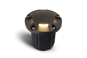 Die-Cast Brass Antique Bronze Low Voltage IP65 Led Outdoor Underground Driveway Parking Garden Buried Lights