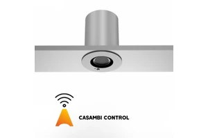 Electric LED COB DMX512 CASAMBI Motorized Zoom Spotlight 15-50 Beam Remote Control Dimming CCT Adjustable Museums Galleries