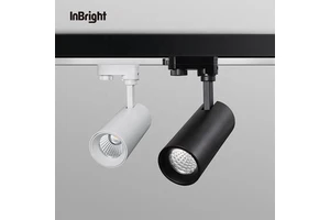 Honeycomb Rotate 350 Degree Adjustable Track Rail Light System 12W 20W 36W Dali Dimmable LED Track Spotlight