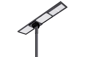 60W 80W 120W All In One Solar Street Light IP65 Waterproof High Lumen Outdoor Road Lighting