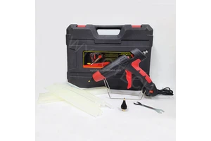 High Power 300W Industrial Electric Hot-Melt Glue Gun with 11mm Silicone Sticks 110V/240V Adjustable Output Hot Melt Gun