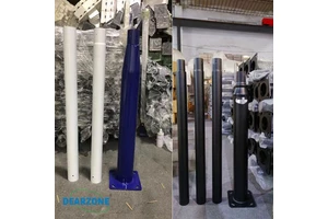 Kenya Popular Lighting Poles Price Outdoor Lamp Post Lights OEM 2.5M~6M Solar Street Light Pole