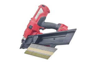34 Degree Electric Cordless Paper Nail Gun for Wood Use Paper Nail Lithium Battery Tool