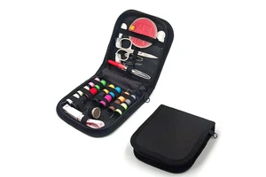 Portable Sewing Kit Box Household Tools Handmade With Thimble Pin Suit