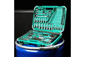 GLGW 151 Pcs Professional Mechanical Auto Maintenance Tool Sets of Car Repair Caisse Outils Complet Wrenches Socket Set 3/8