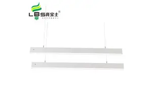 Hot Sale Modern LED Linear Pendant Light High Quality High Brightness Office Aluminium Tube Lights