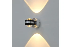 Modern Aluminum up Down LED Wall Lamps Surface Mount Indoor Home Decor Bedroom High CRI 90 3W/6W
