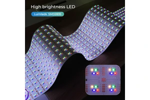 Ultra Long Flexible RGBW LED Sheet DC24V | Slim Cuttable LED Panel Lights For Marble Backlighting Countertops High CRI 90 3-Year