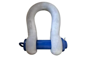 OEM Galvanized Alloy Steel Bow Shackles 800 Ton 1000Ton 1500Ton D Shape Shackles For Mining Applications