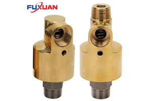 Single and Double Thread Rotary Union High Speed High Pressure Swivel Joint Water Rotary Joint