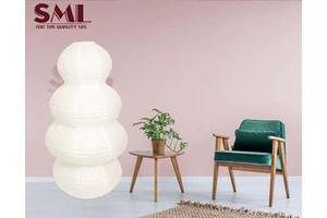 Antique Japanese Style Decorative Desk Light Home Decor Art Designer Dining Standing Lamp Paper Floor Lamp