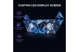 Factory Direct Custom LED Display Screen Digital Poster 1 Year Warranty for Indoor Bar KTV DJ Booth Retail Store Exhibition Hall