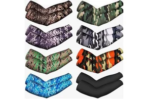 High Quality Factory Supply Elastic Sunscreen Compression Sunblock Workout Arm Sleeves Quick Dry Breathable Cycling Arm Sleeves