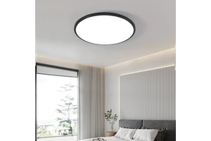 Round Three-proof IP65 Iron Modern Simple Ceiling Lamp Bedroom Led Entrance Balcony Kitchen Guangdong Zhongshan Lamps