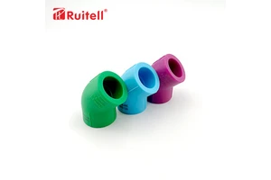45 Durable Flexible PPR Elbow Fittings for Plumbing Water Pipes All Types Food Grade Safe CE/ISO Certified
