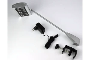 Warehouse Very Bright 25W LED Arm Lights with 390mm Aluminum & ABS Construction for Exhibition Display and Pop-Up Booth Use