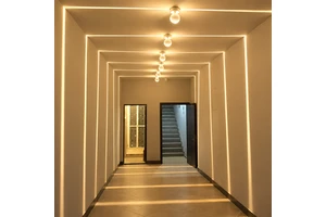 EU Standard 10W Window Sill Lamp Waterproof LED Outdoor Wall Lamp Door Frame Lamps Hotel KTV Corridor Aisle Porch AluminiumLight