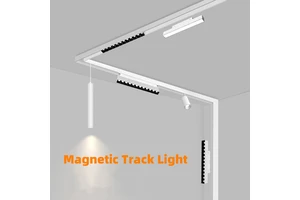 Modern Embedded Design Magnetic Track Light LED Ceiling Spotlight Aluminum Anti Glare Downlight Pendant Light Easy Mounted
