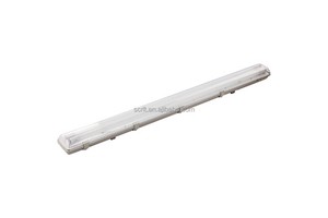 T8 LED Insect Proof, Dustproof, and Moisture-proof Integrated Bracket Lamp Plastic Integrated Three Proof Car Park Light 1.2m22w