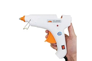 DIY Crafts Tools Anti-Scald 100W Electric White Glue Gun for 11MM Wax Glue Sticks