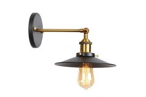 Cross-border American wall lamps, industrial style, ironwork, balcony, corridor, bar, bedroom, retro