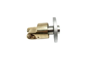HD-F80 Flange Type High Temperature Rotary Joint Hot Cold Water Rotating Connector 3 Inch Industrial Brass Swivel Fitting