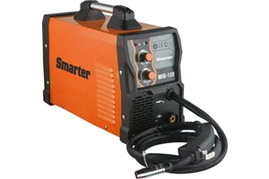 CE Certificate Smarter Tool 130A Gasless Flux MIG Welding Machine