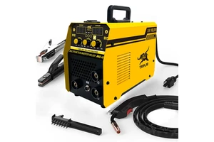 High Quality Three Knob Control Gasless Multifunction Mig Welding Machine Tig Mma Mig Welding Machine Welding Mig