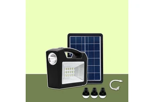 Guangdong High Lumen Warning Solar Led Lamps Lights Homeuse Rechargeable Solar Energy Powered Charging Camping Solar Lamp With