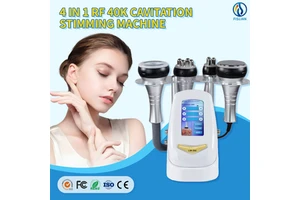 Desktop 4-in-1 Beauty Machine 40KHz Cavitation RF LED Light Therapy for Fat Cavitation Skin Tightening Plastic IT Commercial Use