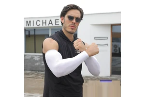 Compression Breathable Eco-Friendly Spandex Polyester Sleeve Sports Elbow Brace Support Sleeves Sets