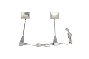 30W COB Connectable LED Exhibit Arm Lights with Cables, Trade Show Lamp for Display Booth CE Certificate
