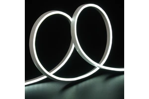 Flexible Silicone Neon Strip Light 24V Waterproof LED Rope Light for Signage Contour Modeling Indoor Outdoor Decoration