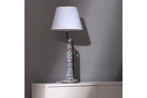 Home Decor Desk Bedside Lamp Bedroom Lighting Lampes De Table Art Sculpture Resin Table Lamp