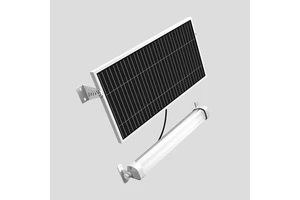 20W Solar LED Floodlight with Remote/Sensor Control High Brightness COB Chip IP65 Rated for Outdoor Carport Use
