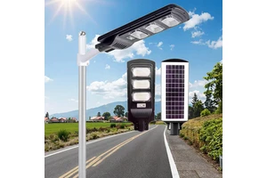 Light Sensor 200watt 300watt LED Solat Street Light With High IP Grade Road All in One Solar Led Street Light With Remote