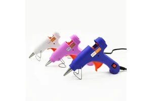Hot Melt Glue Gun and Glue Sticks: 20W 80W 100W 7mm 11mm DIY Household Electric Glue Gun