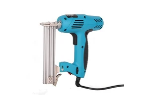 Heavy-Duty Electric Coil Nail Gun for Woodworking DIY Grade Tool with Brad Nails and High Purpose Stapling