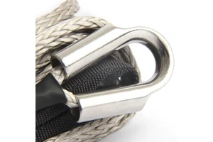 FBR Synthetic Winch Rope ATV UTV HMPE Winch Line for Warn Winch With Thimble