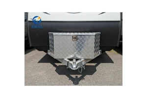 Aluminum OEM Truck Toolbox Lock Key Scratch Resistant Storage Case for Heavy-duty Trailer Tongue Toolbox